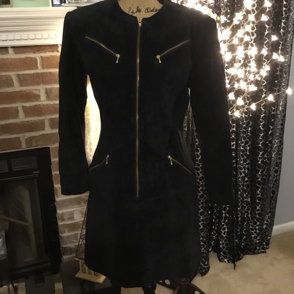 bagatelle Dresses & Skirts - Bagatelle Suede Dress